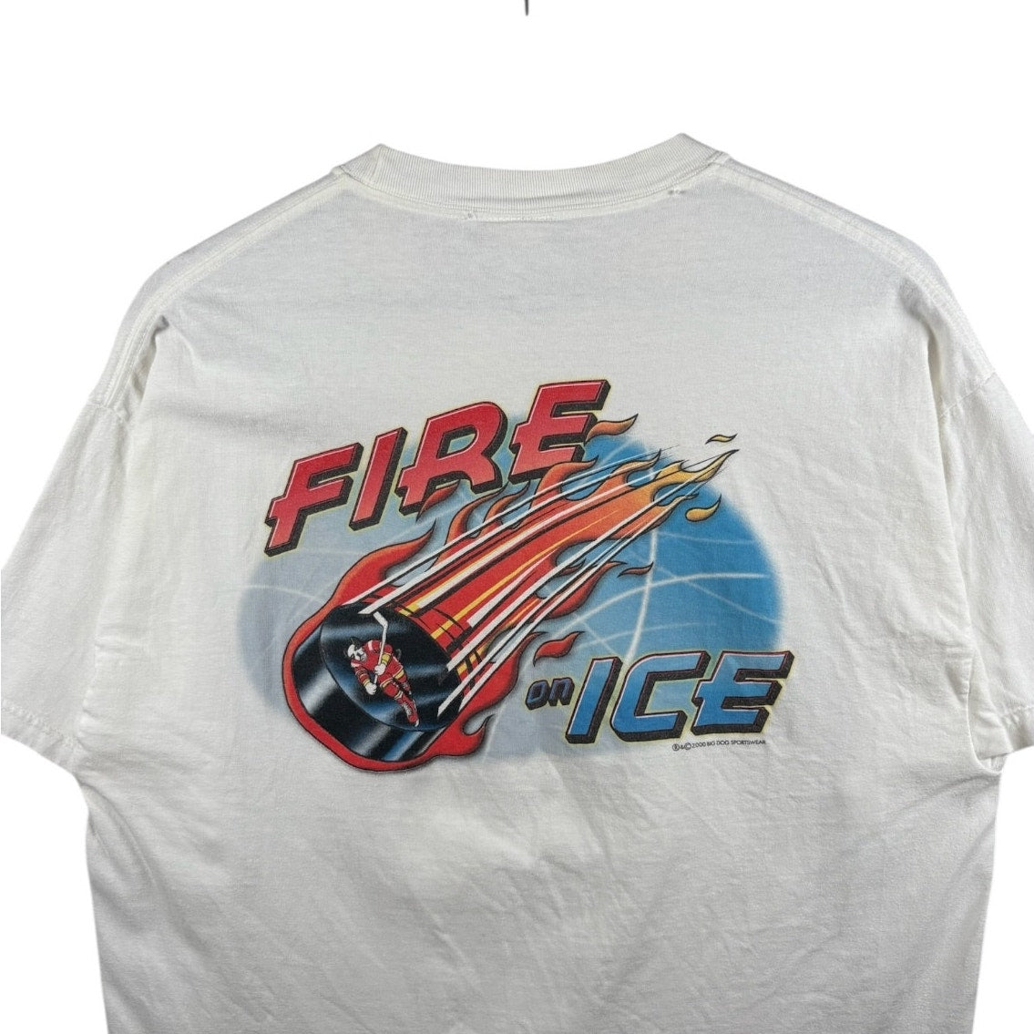 Vintage Big Dogs Hockey Graphic T-Shirt