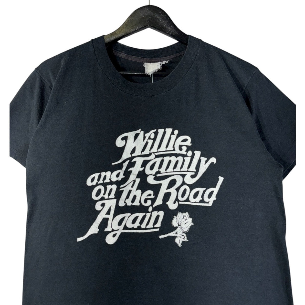 Vintage Willie Nelson Music Tour Graphic T-Shirt