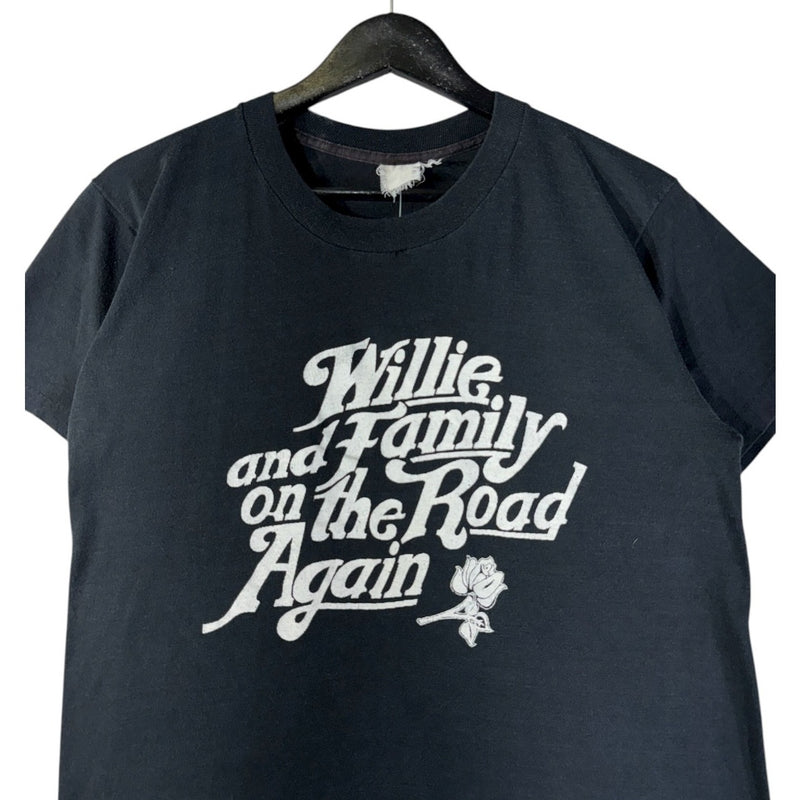 Vintage Willie Nelson Music Tour Graphic T-Shirt