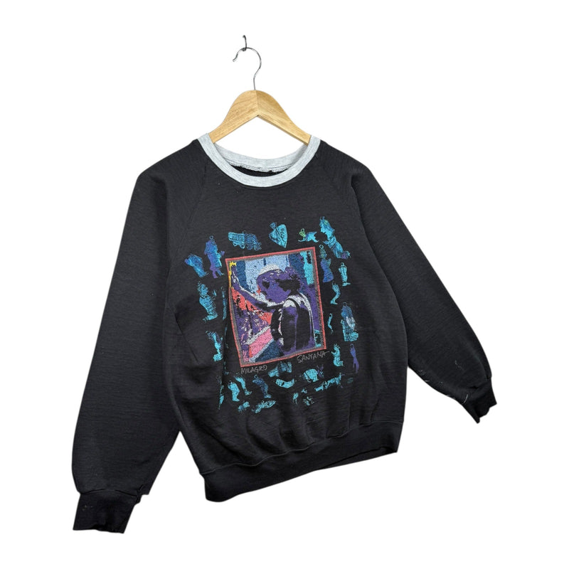 Vintage Carlos Santana Milagro Graphic Crewneck