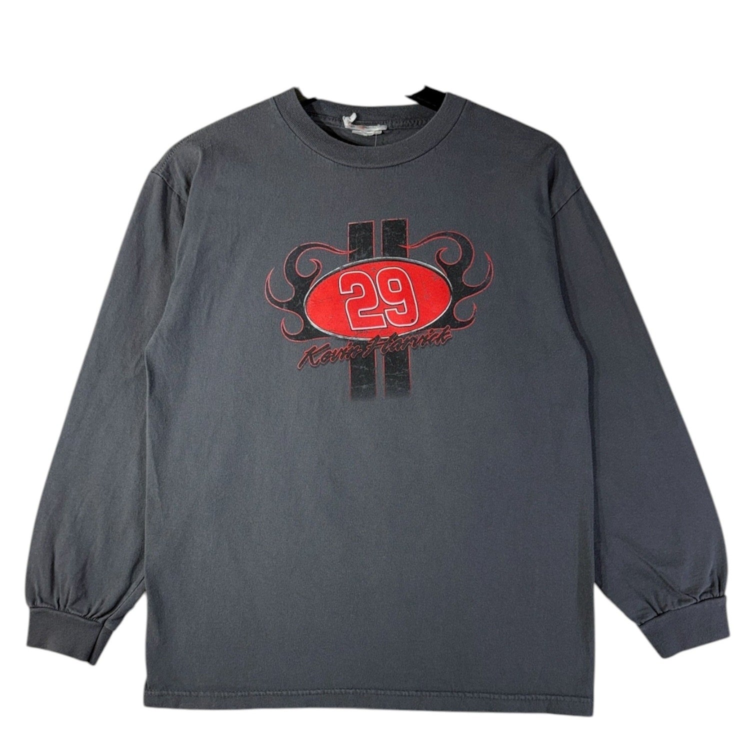 Vintage Kevin Harvick #29 NASCAR Graphic Long Sleeve T-Shirt