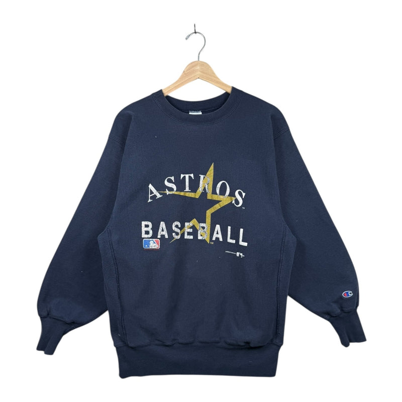 Vintage Champion Houston Astros MLB Logo Crewneck