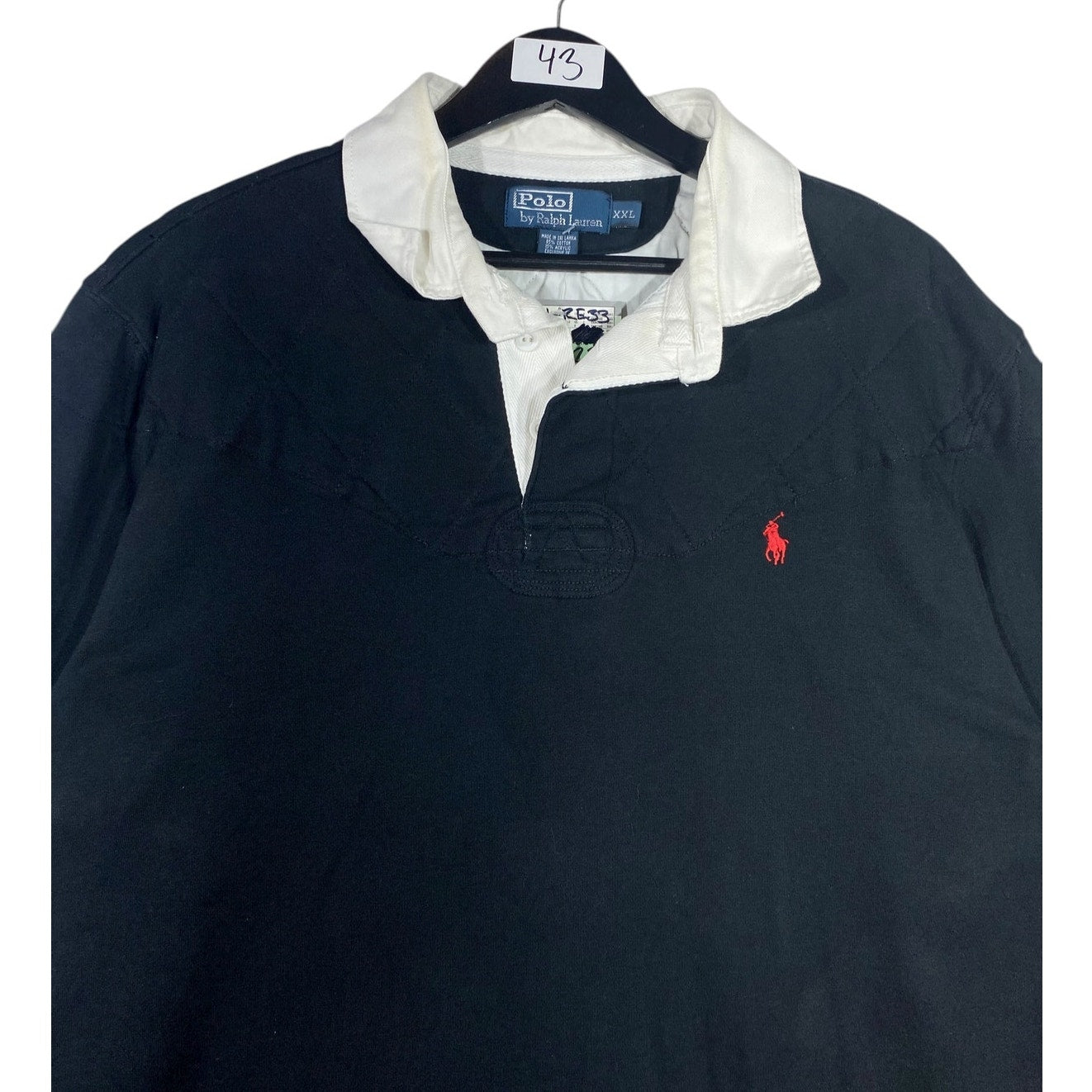 Vintage Polo Ralph Lauren Rugby Long Sleeve Polo