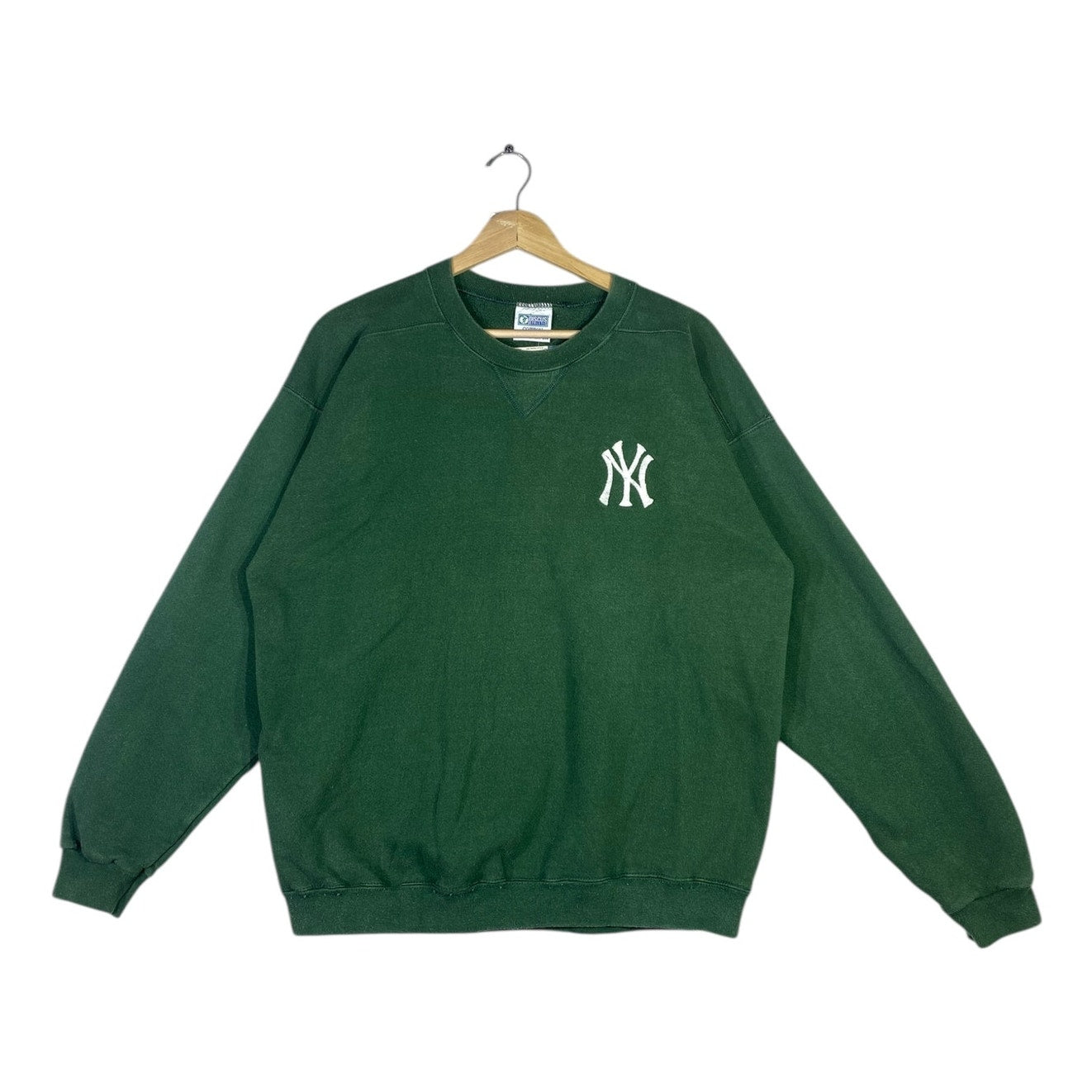 Vintage New York Yankees Embroidered Logo Crewneck