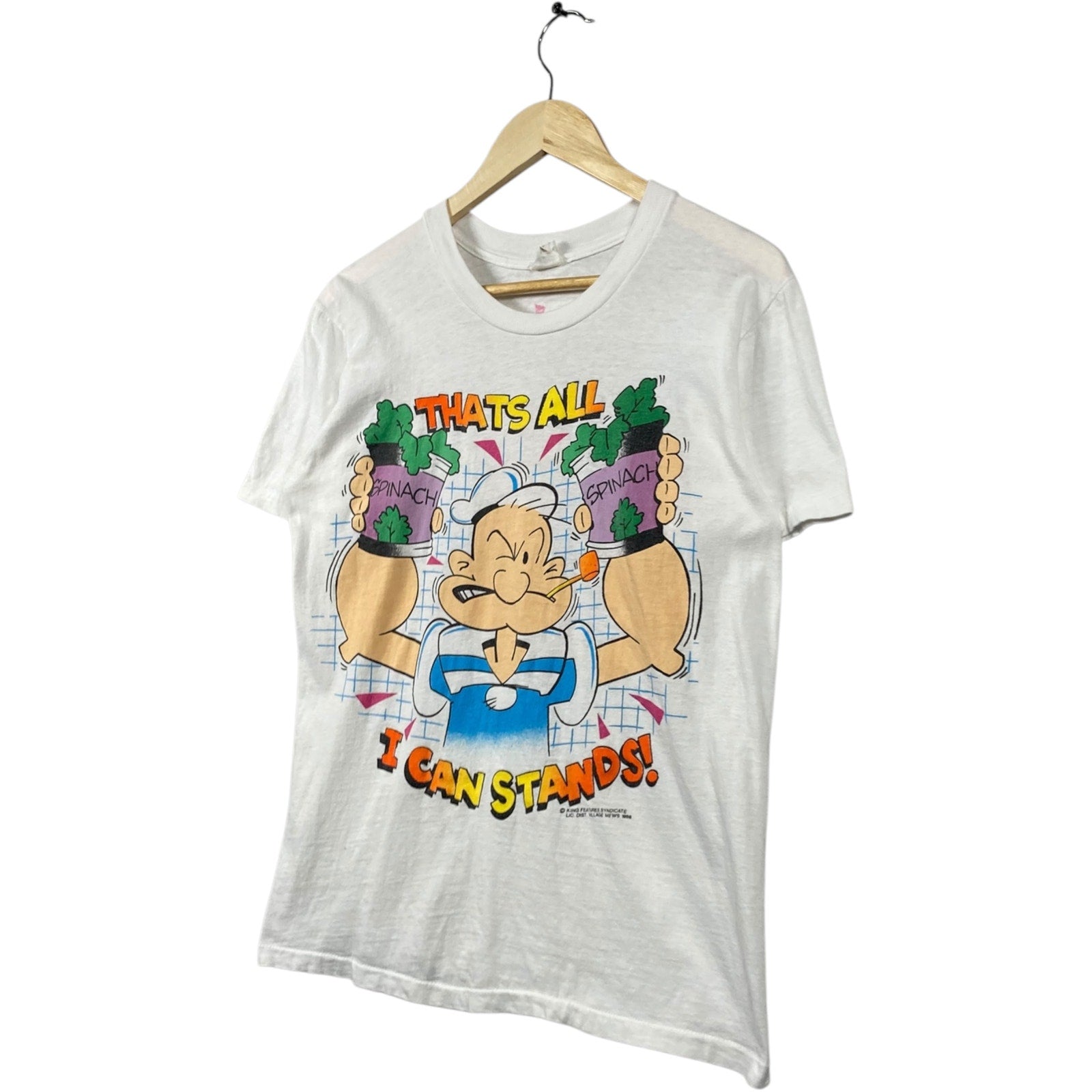 Vintage Popeye "That's All I Can Stands!" Cartoon T-Shirt