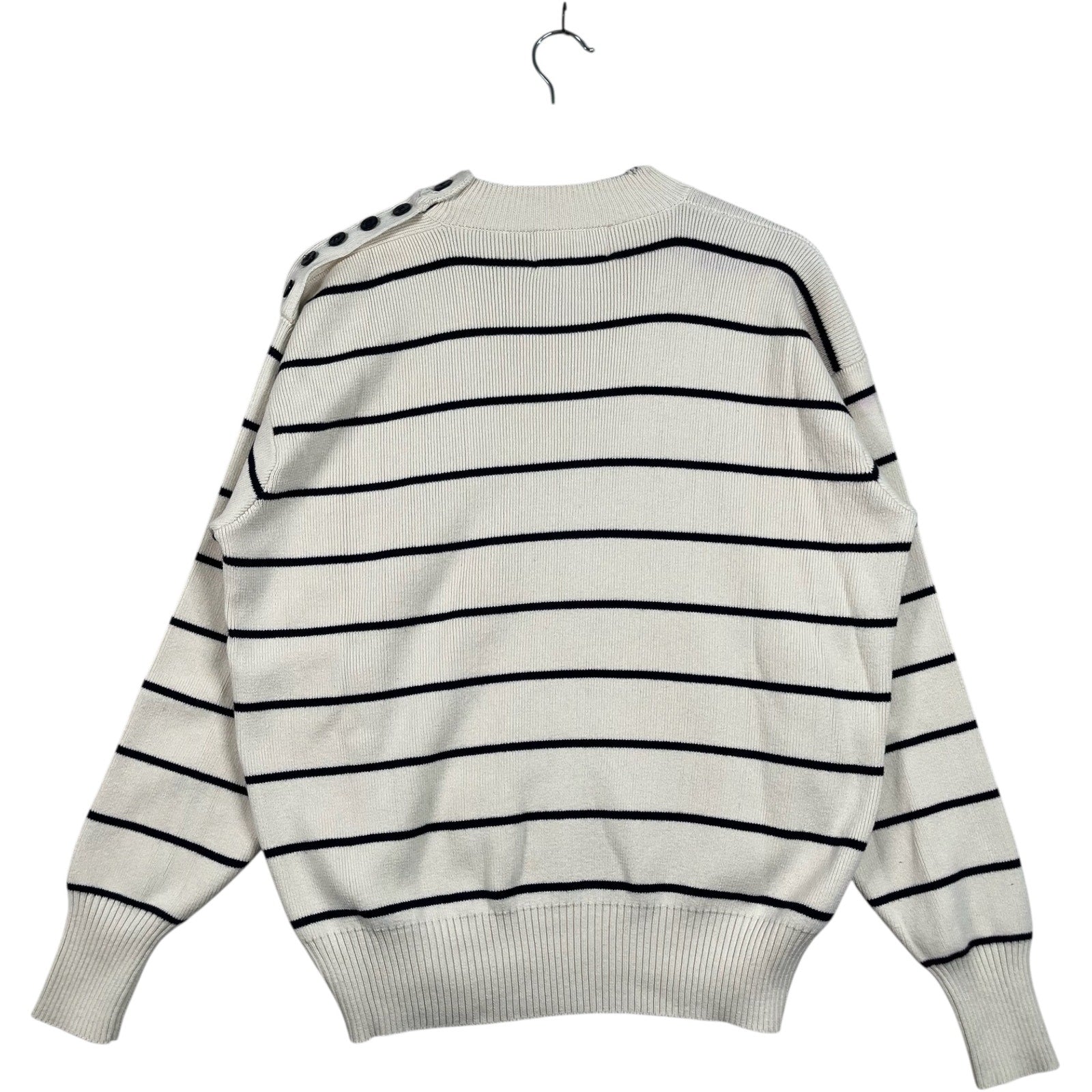 Vintage Polo Ralph Lauren Striped Side Button Sweater