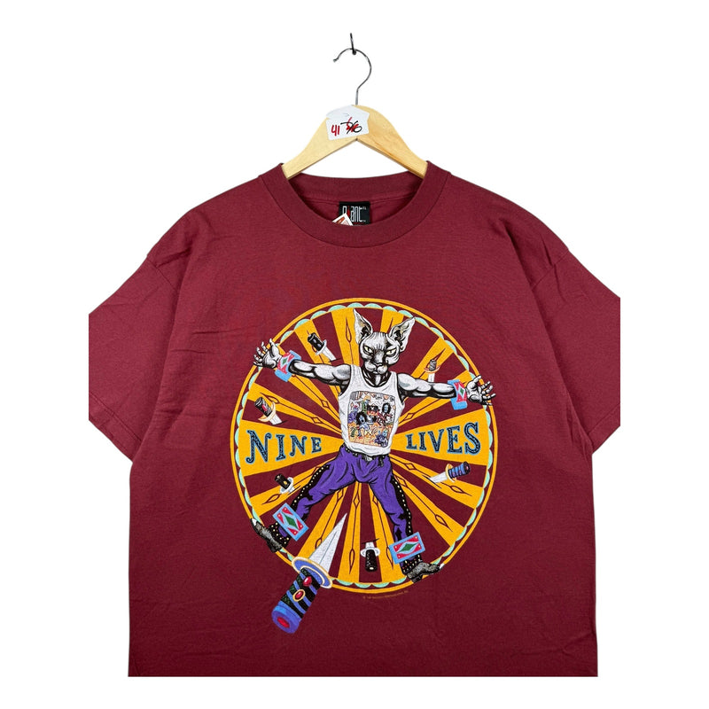 Vintage Aerosmith Nine Lives Band T-Shirt