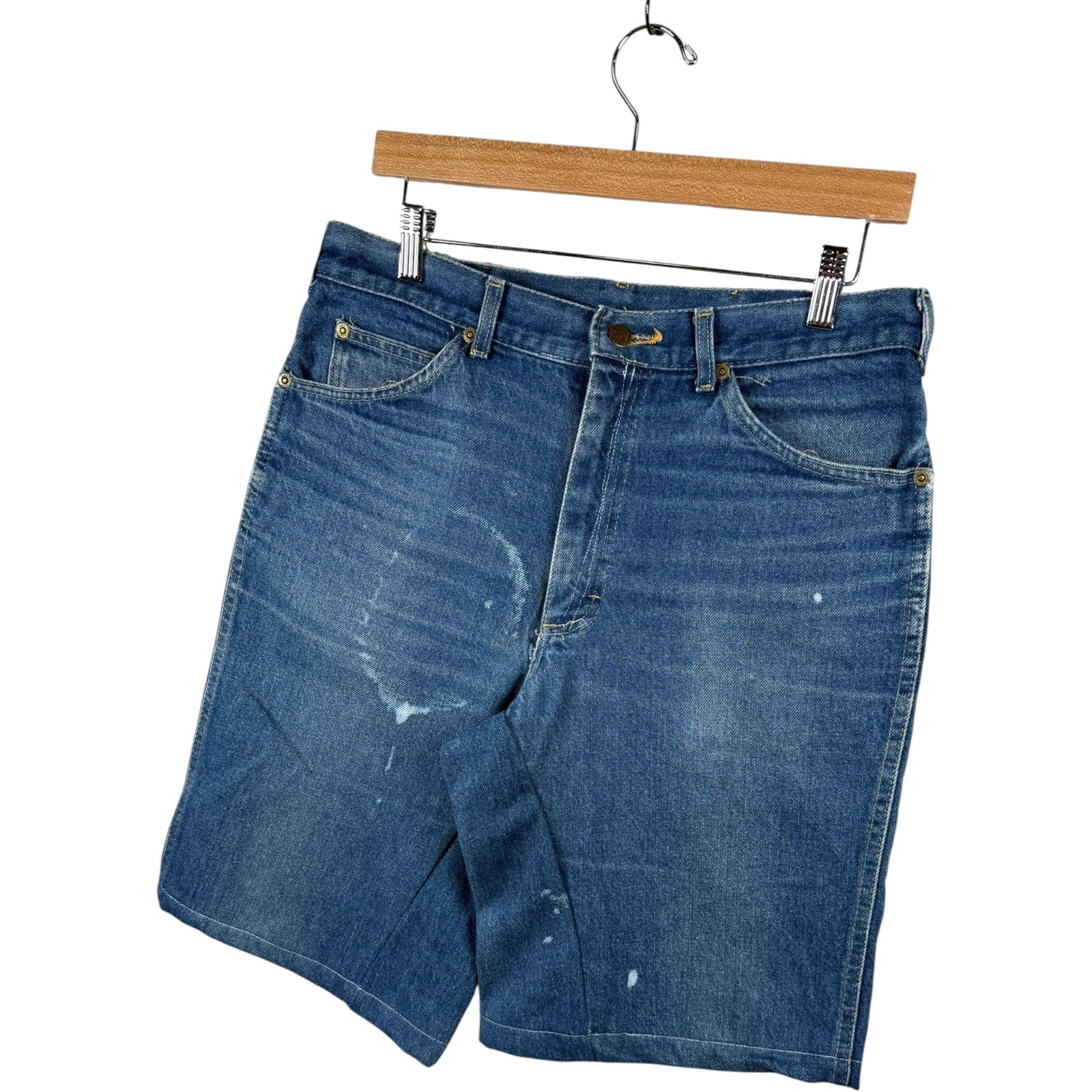 Vintage Lee Utility Denim Shorts 32