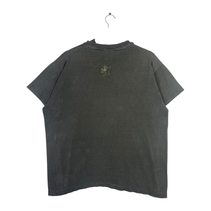 Vintage Graphic Print Cotton T-Shirt