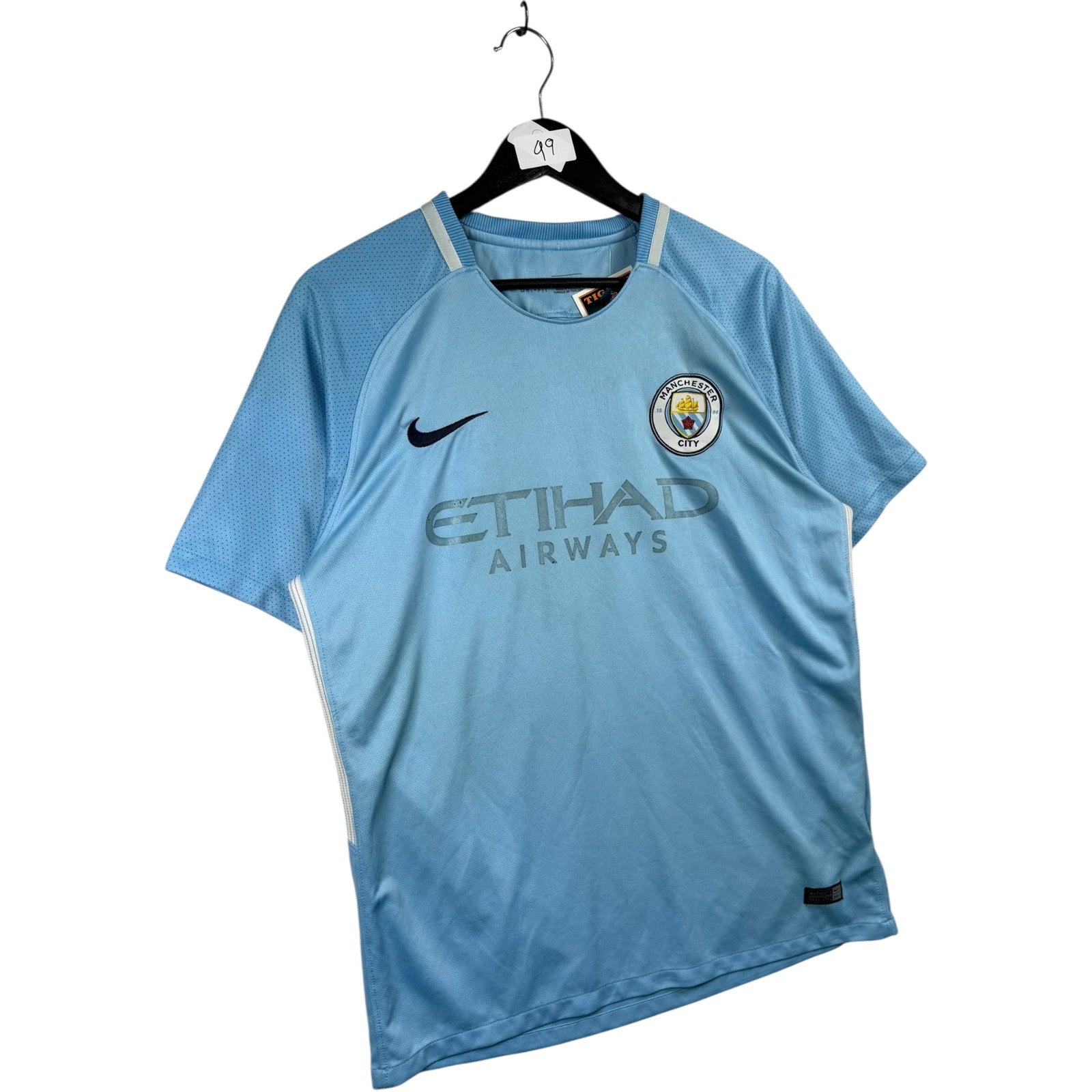 Vintage Nike Etihad Airways Soccer Jersey