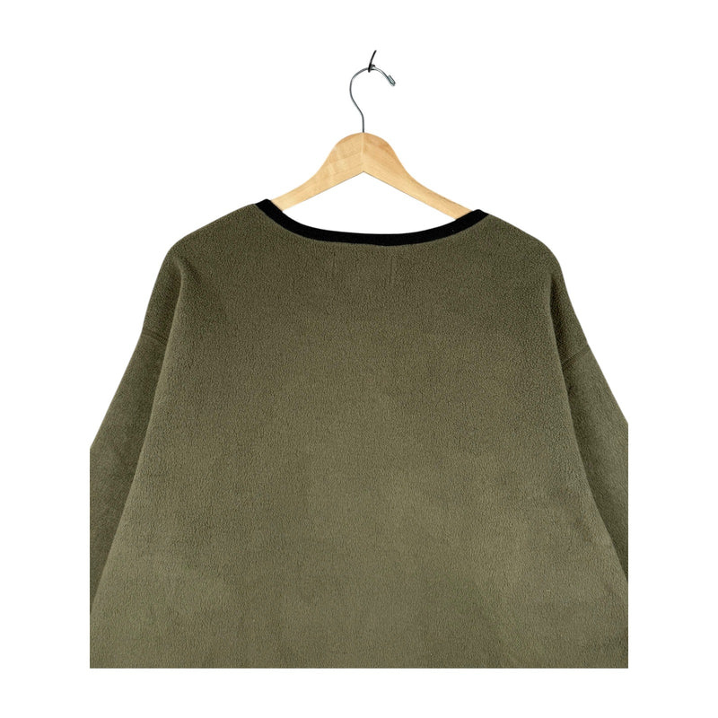 Vintage Polo Sport Ralph Lauren Fleece V-Neck Sweater