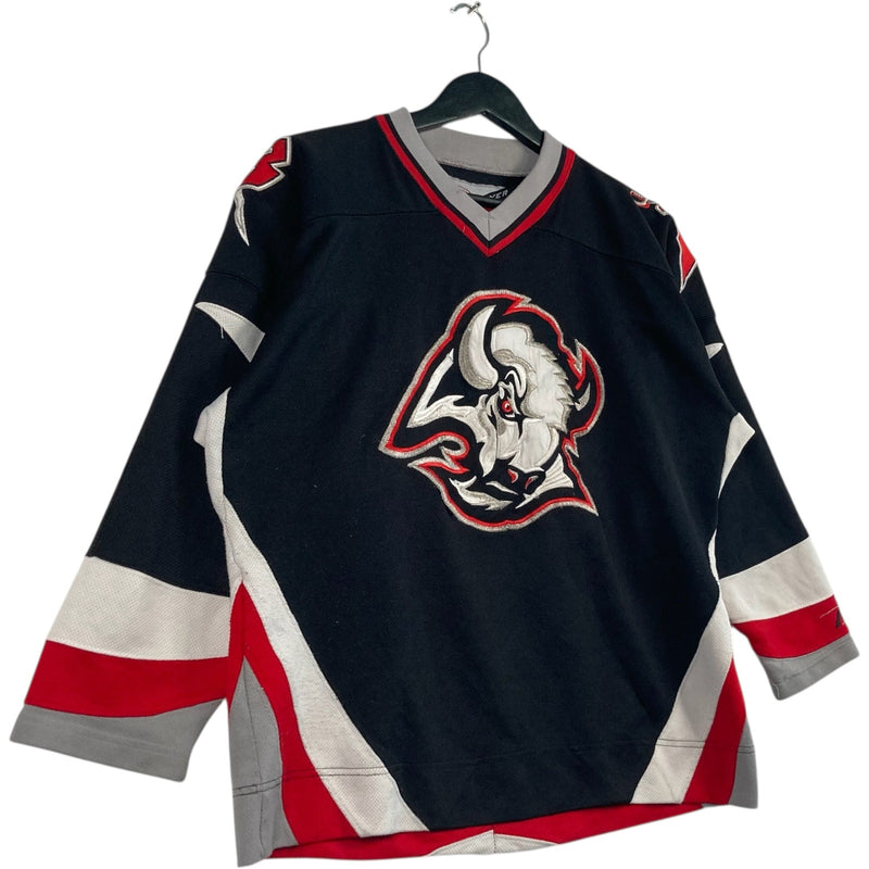 Vintage Buffalo Sabres Team Logo NHL Jersey