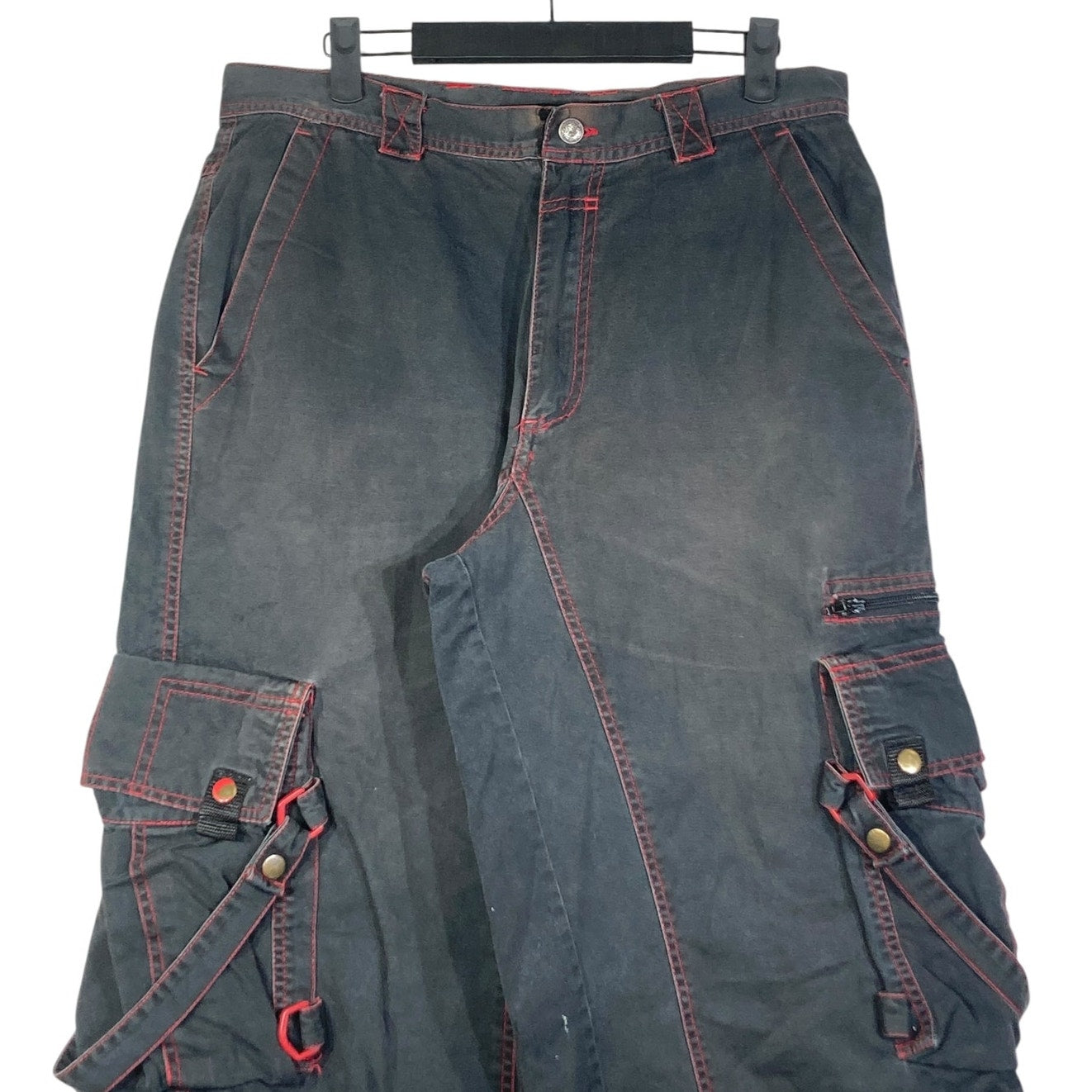 Vintage Altered Mind Black Baggy Cargo Pants
