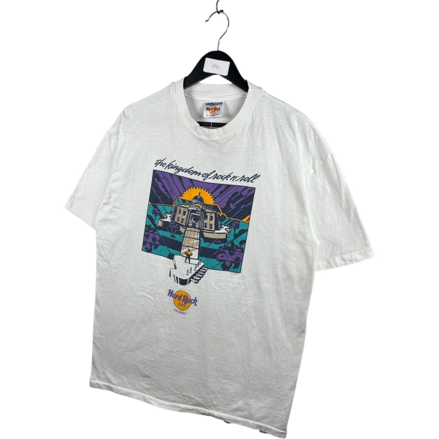 Vintage Hard Rock Cafe Orlando The Kingdom of Rock N Roll T-Shirt