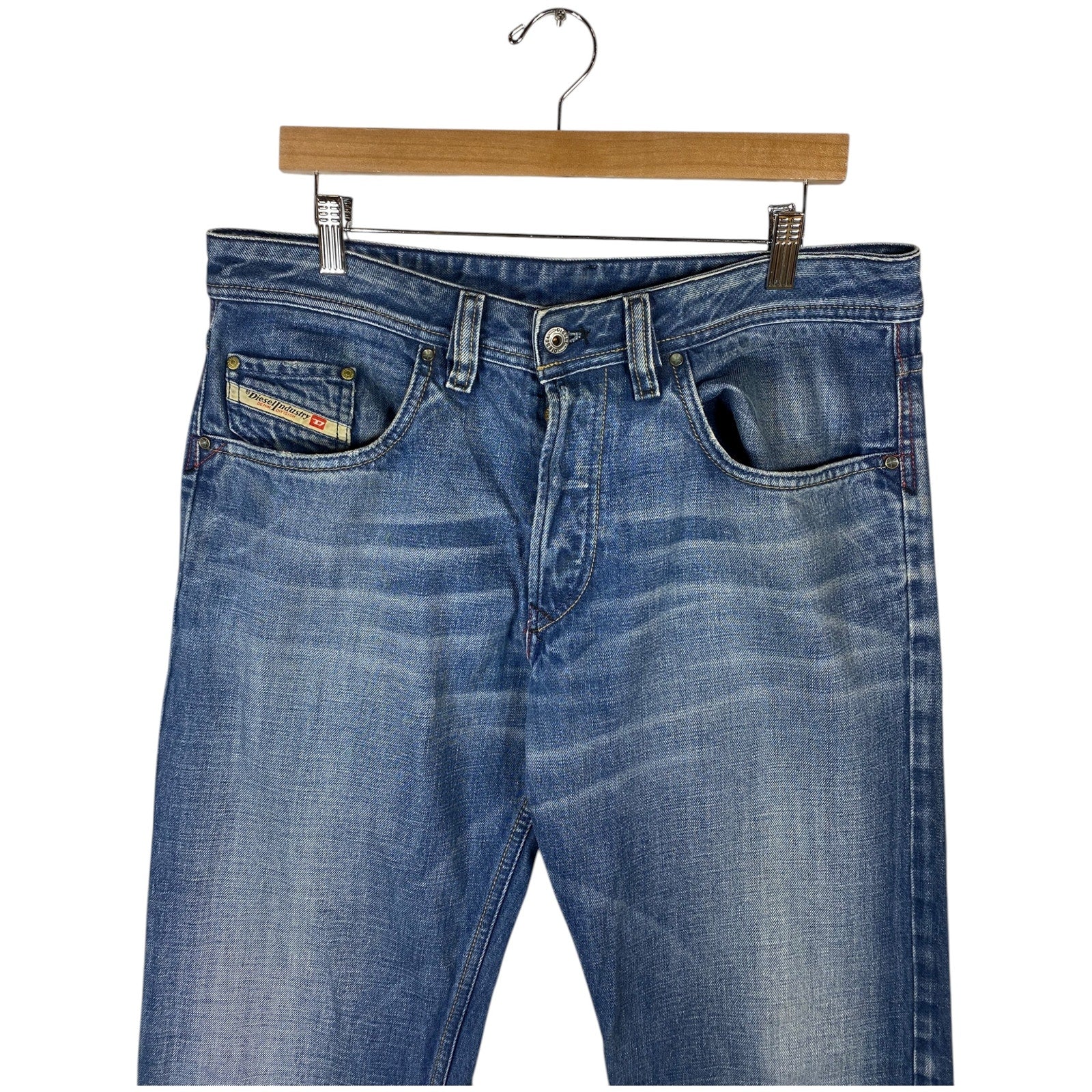 Vintage Diesel Straight Leg Denim Jeans 34