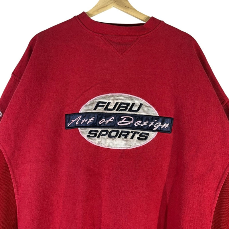 Vintage FUBU Art of Design Sports Streetwear Crewneck