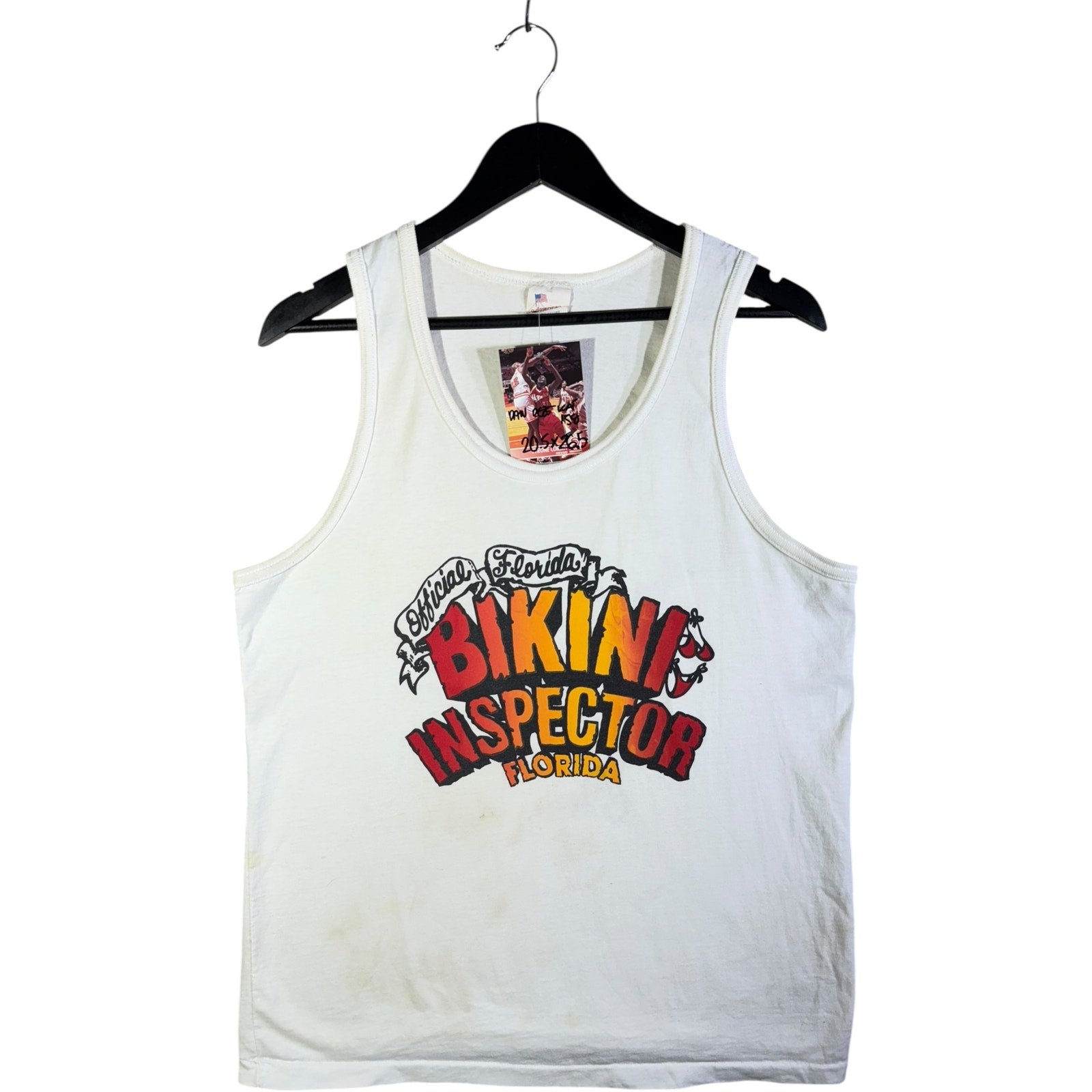 Vintage Bikini Inspector Florida Official Tank Top
