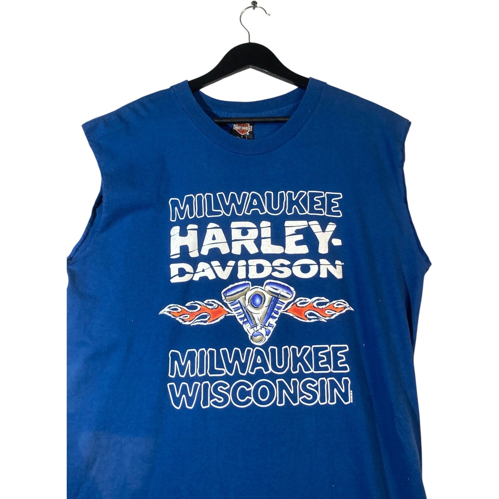 Vintage Harley Davidson Milwaukee Wisconsin Tank Top