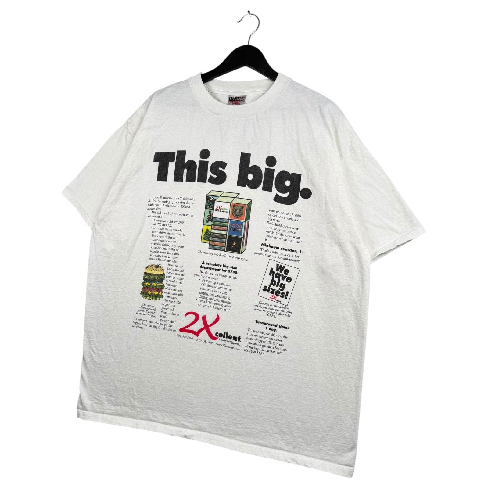 Vintage The Big Advertising Graphic T-Shirt