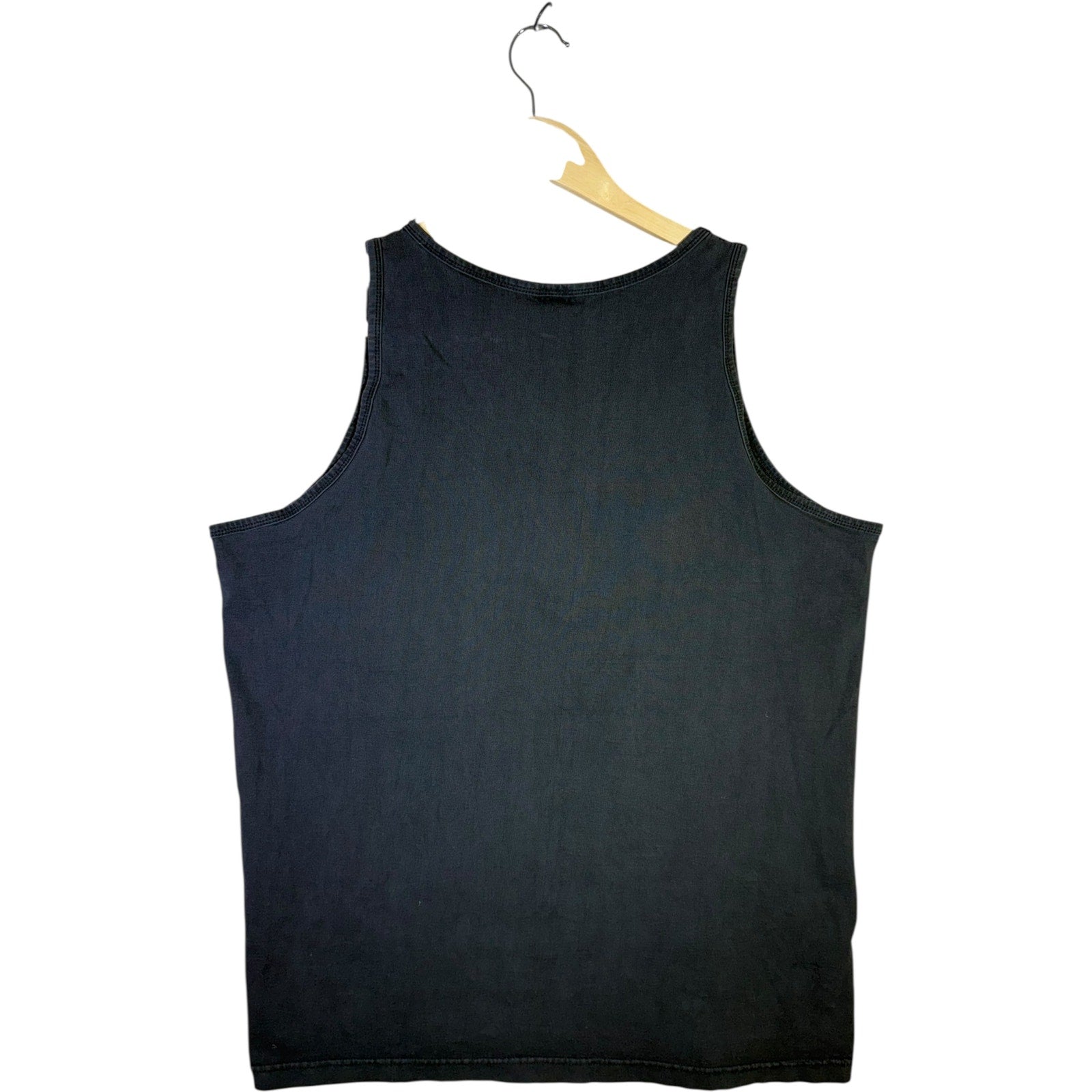 Vintage Blue Flame Motorcycle Graphic Tank Top
