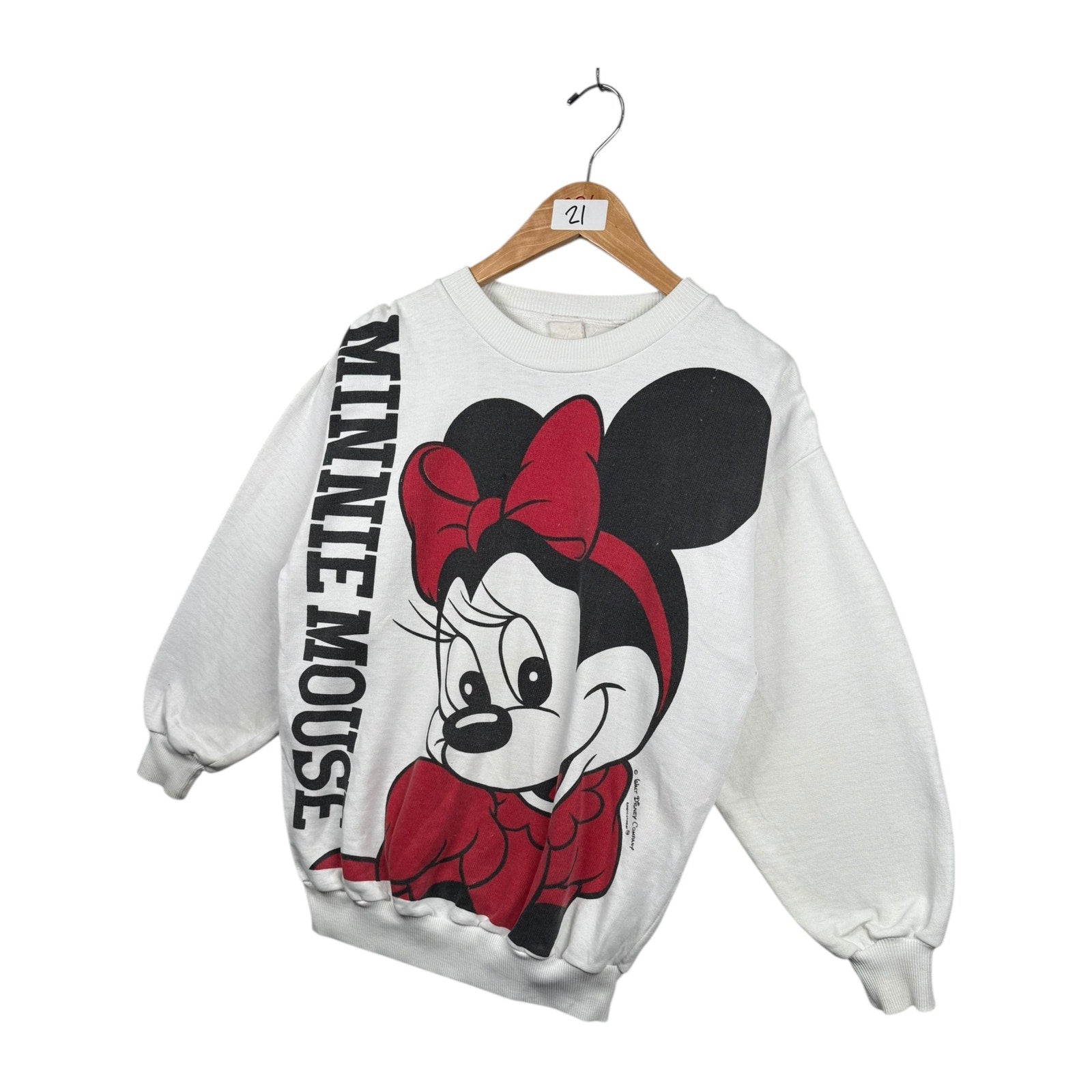 Vintage Women's Minnie Mouse Sweatshirt Crewneck