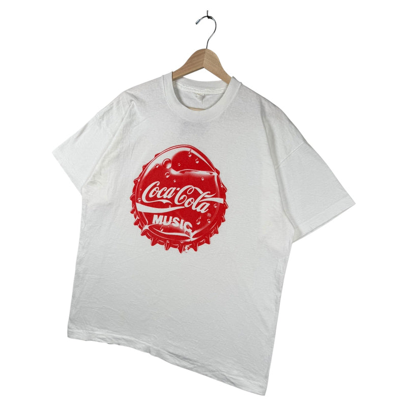 Vintage Coca Cola Music T-Shirt