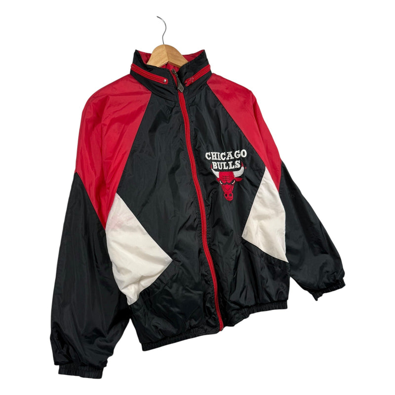 Vintage Chicago Bulls NBA Embroidered Logo Windbreaker