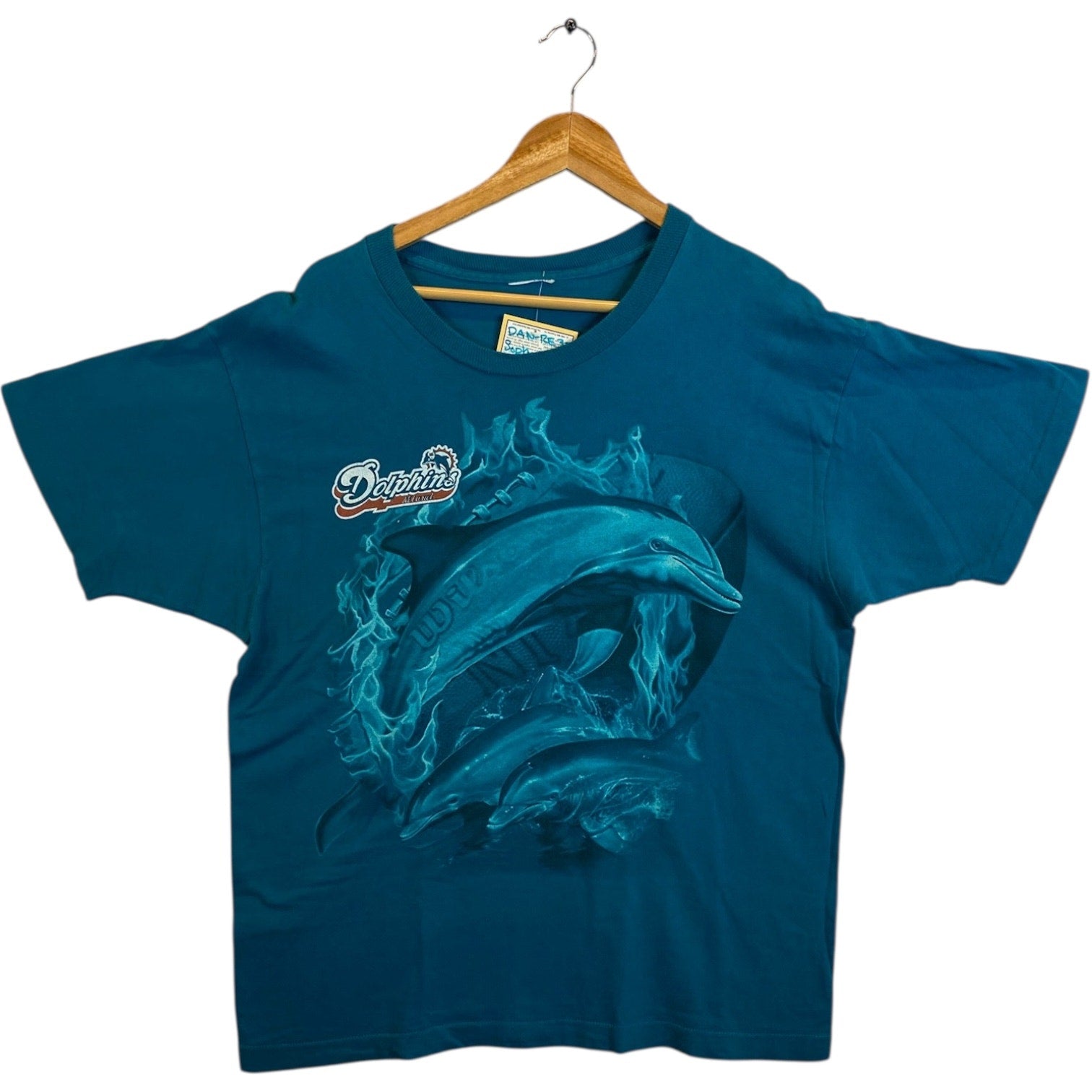Vintage Miami Dolphins Aqua NFL T-Shirt