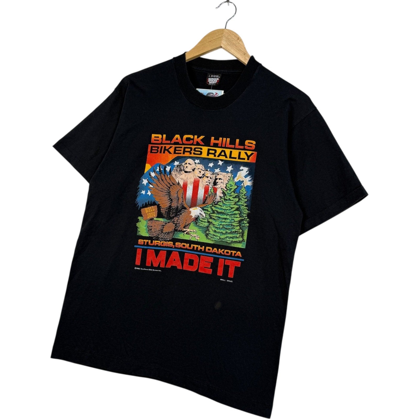 Vintage Black Hills Bikers Rally Tee