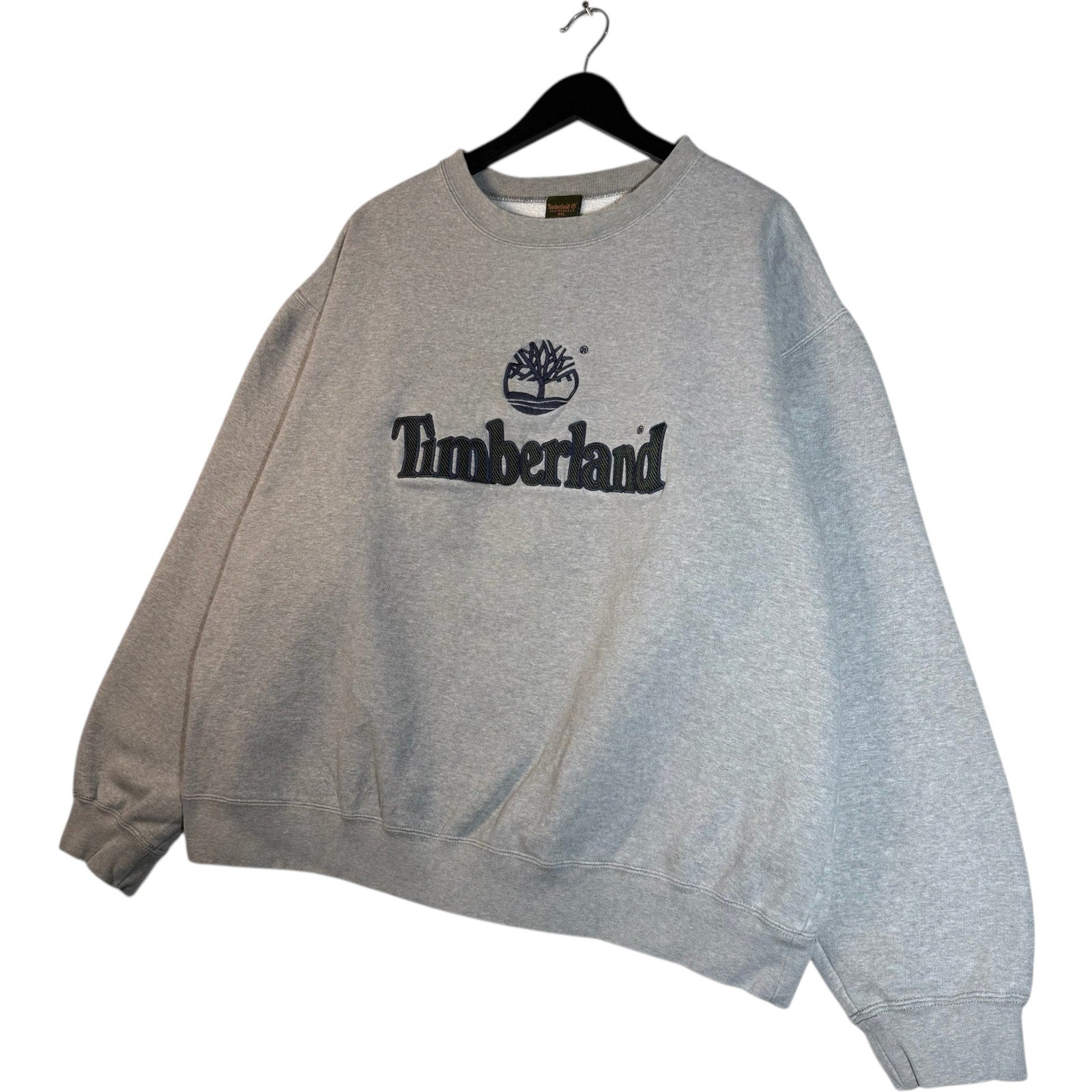 Vintage Timberland Logo Embroidered Spellout Crewneck