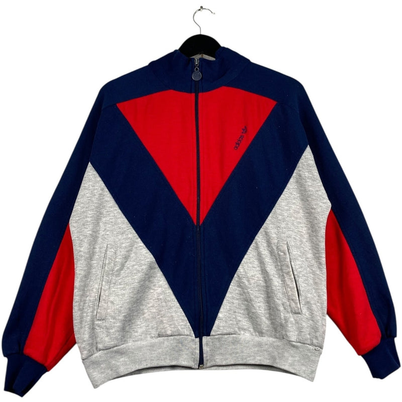 Vintage Adidas Colorblock Zip Up Track Jacket