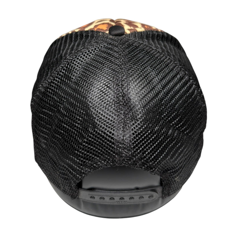 Vintage Vans "Off The Wall" Cheetah Print Snapback Hat