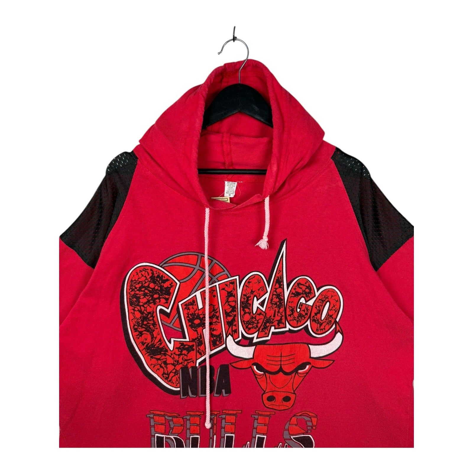 Vintage Chicago Bulls Cropped NBA Hoodie