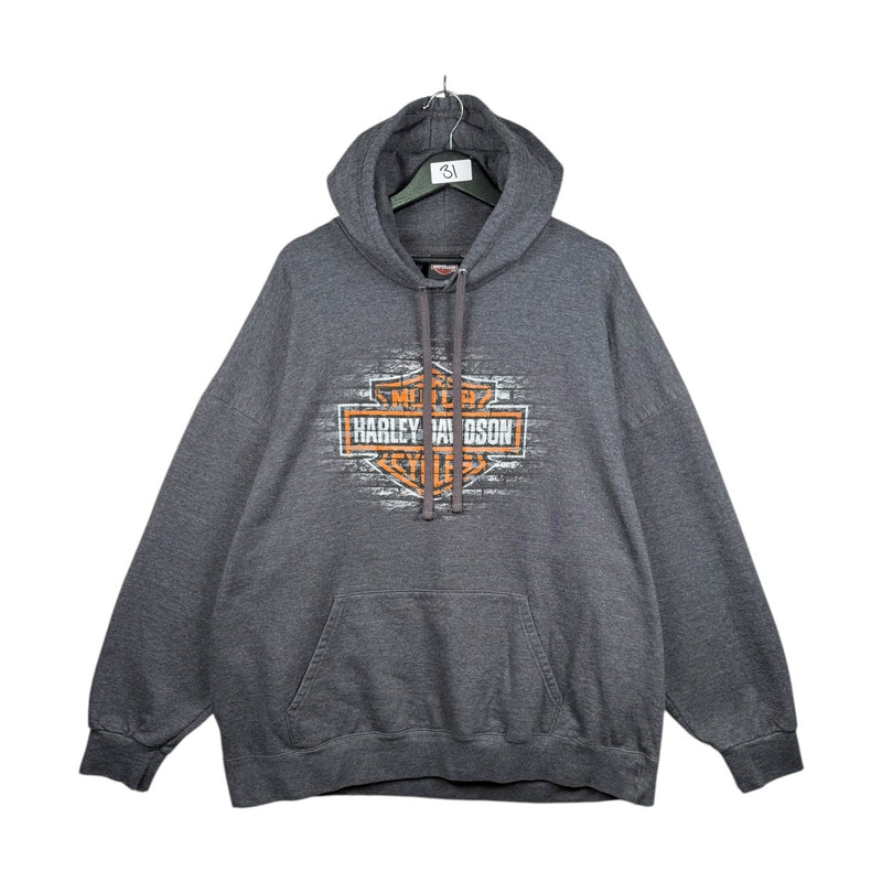 Vintage Harley Davidson Alligator Alley Florida Hoodie