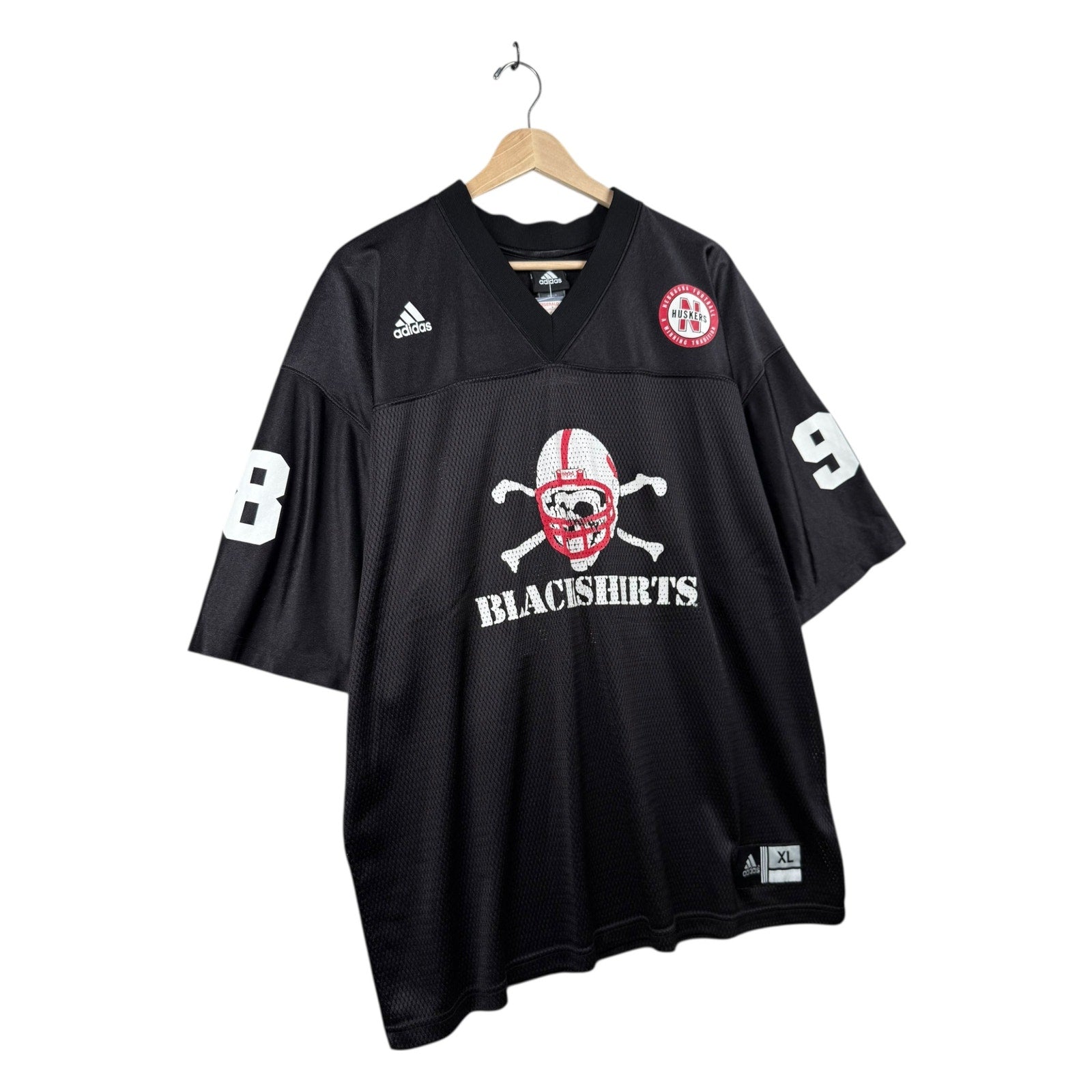 Vintage Adidas Nebraska Football Jersey