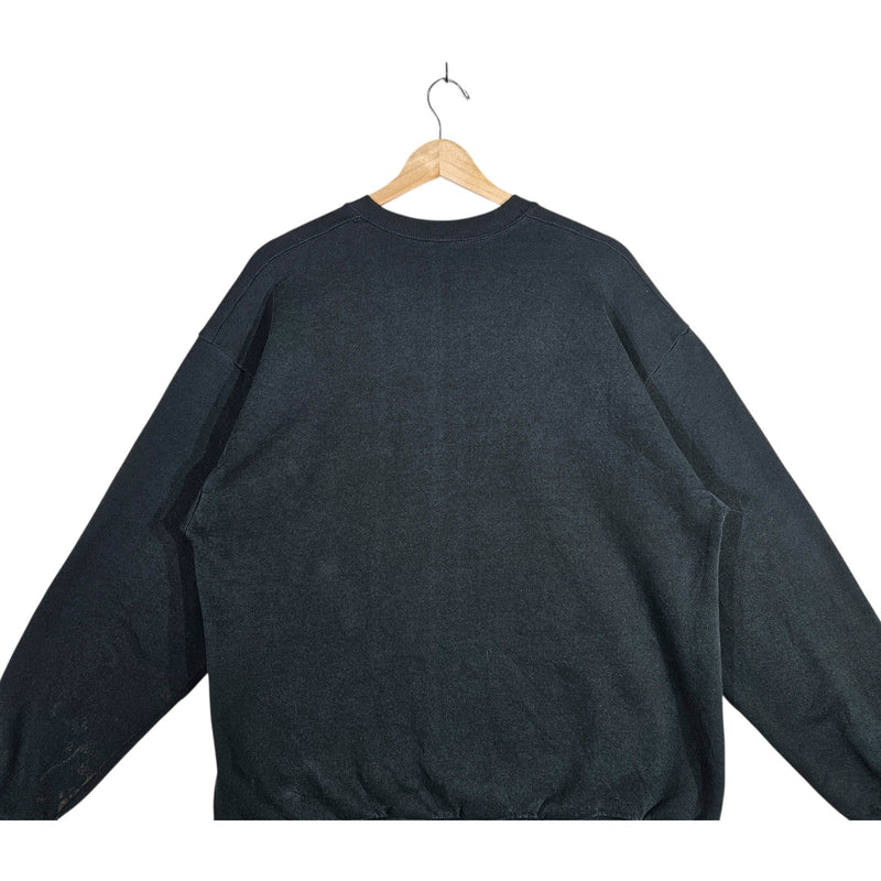 Vintage Blank Black Crewneck