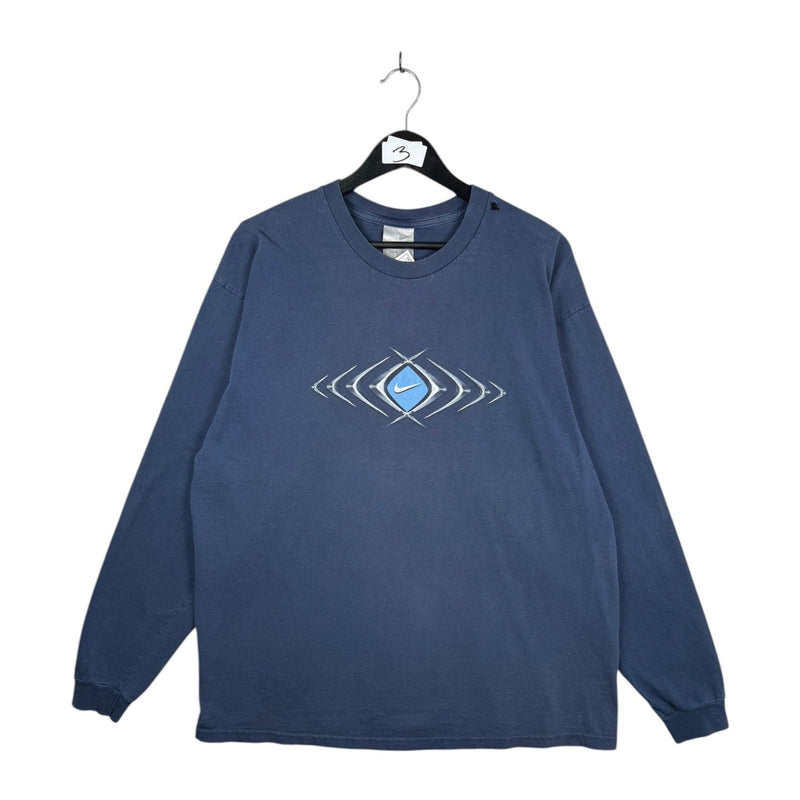 Vintage Nike Geometric Logo Long Sleeve T-Shirt