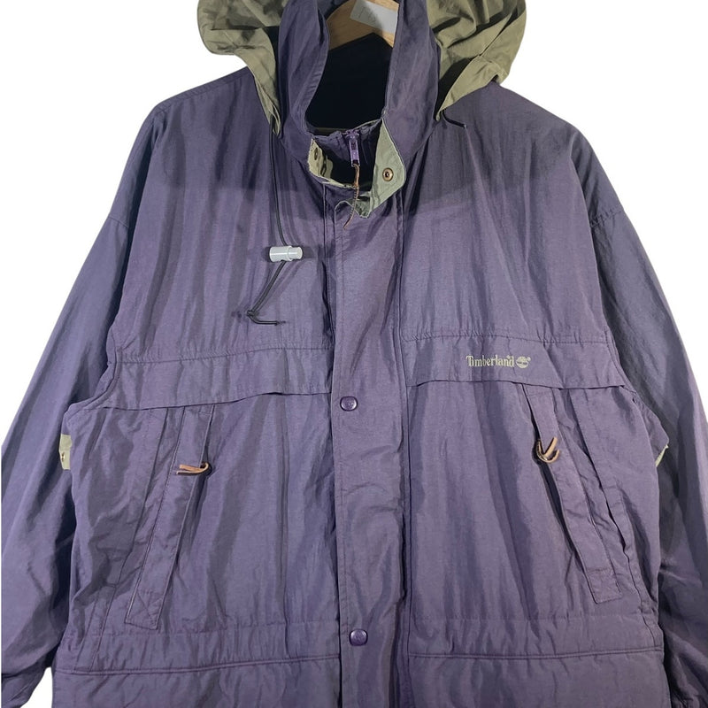Vintage Timberland Parka Hoodie Jacket
