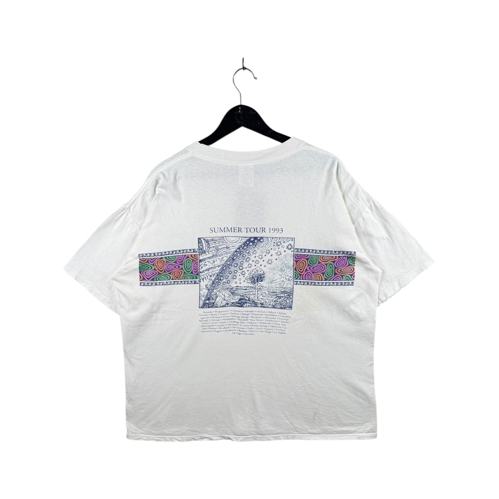 Vintage Summer Tour Psychedelic Cosmic T-Shirt