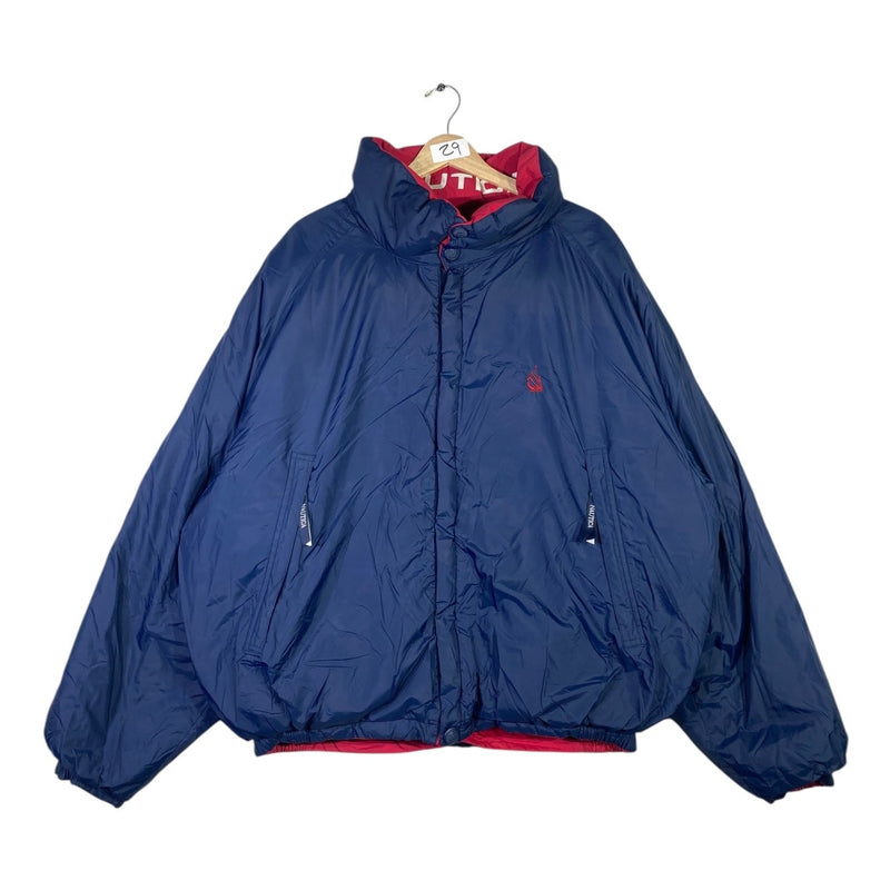 Vintage Nautica Full Zip Puffer Jacket
