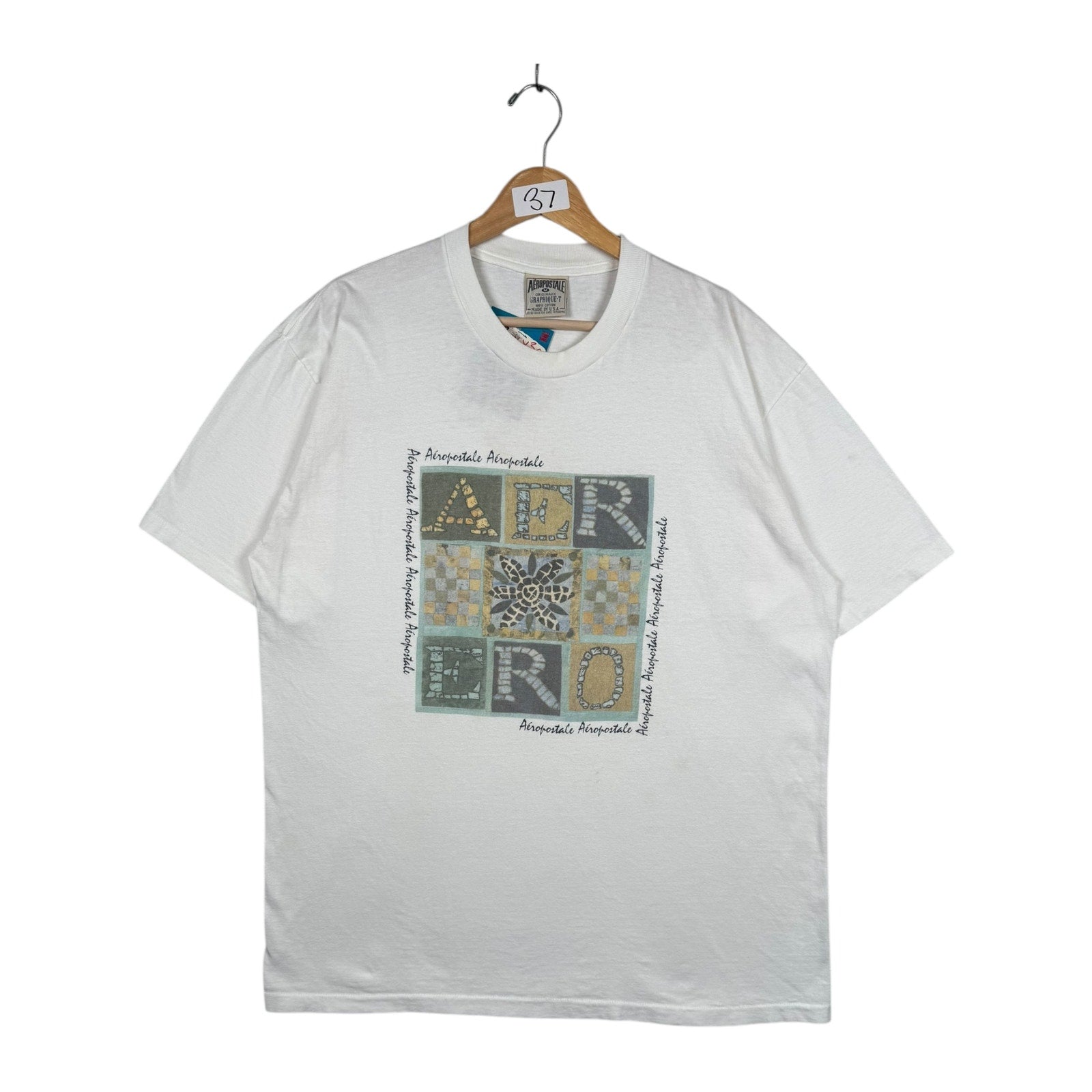 Vintage Aeropostale AERO Block T-Shirt