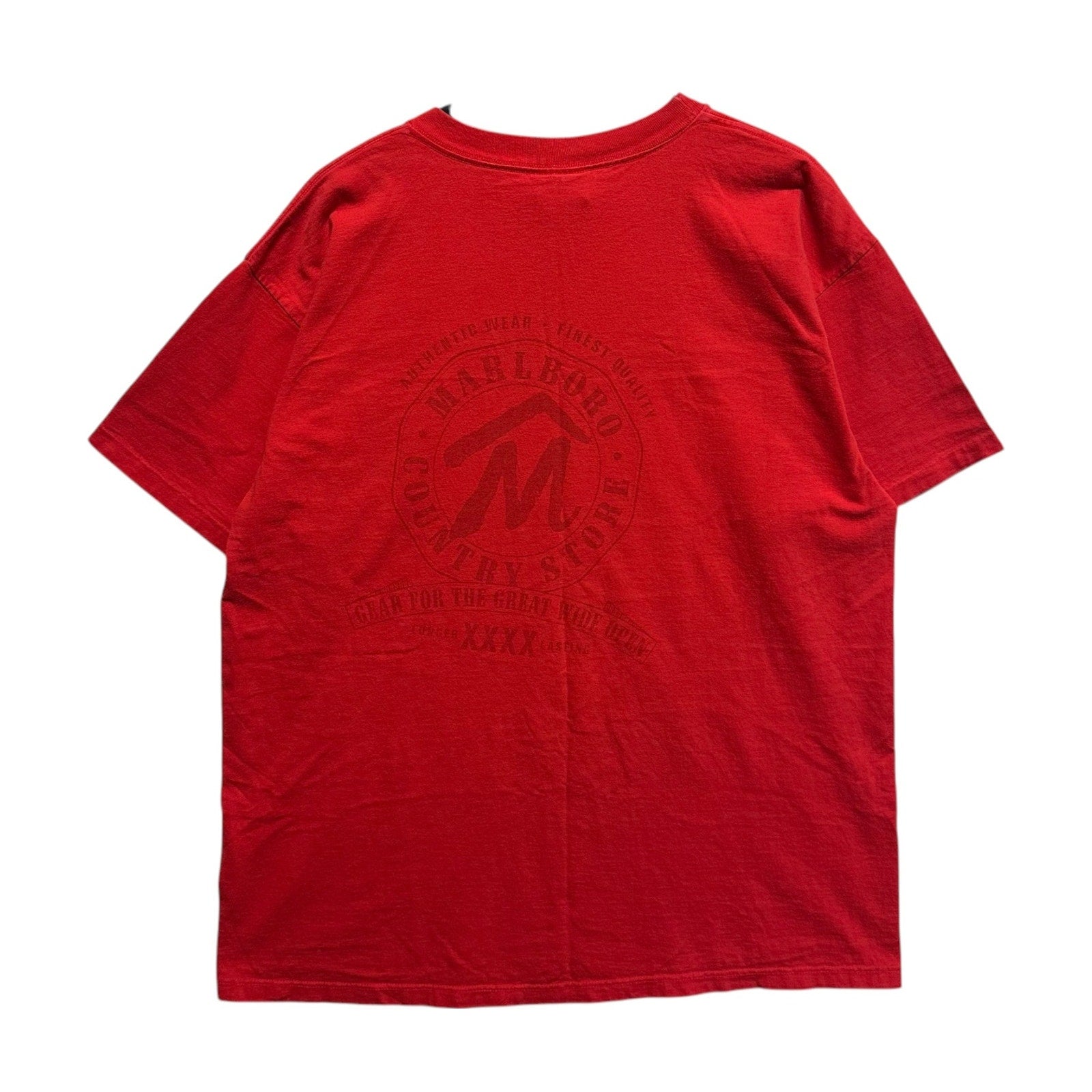 Vintage Marlboro Country Store Logo Pocket Tee 90s
