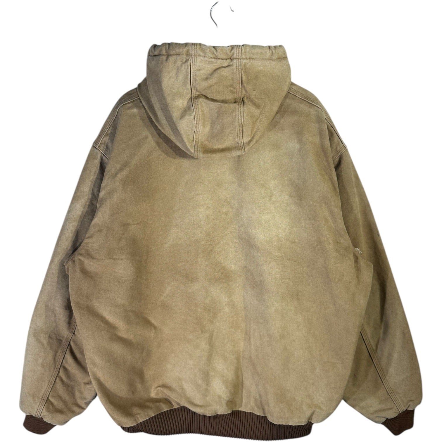 Vintage Carhartt Flannel-Lined Hooded Workwear Jacket