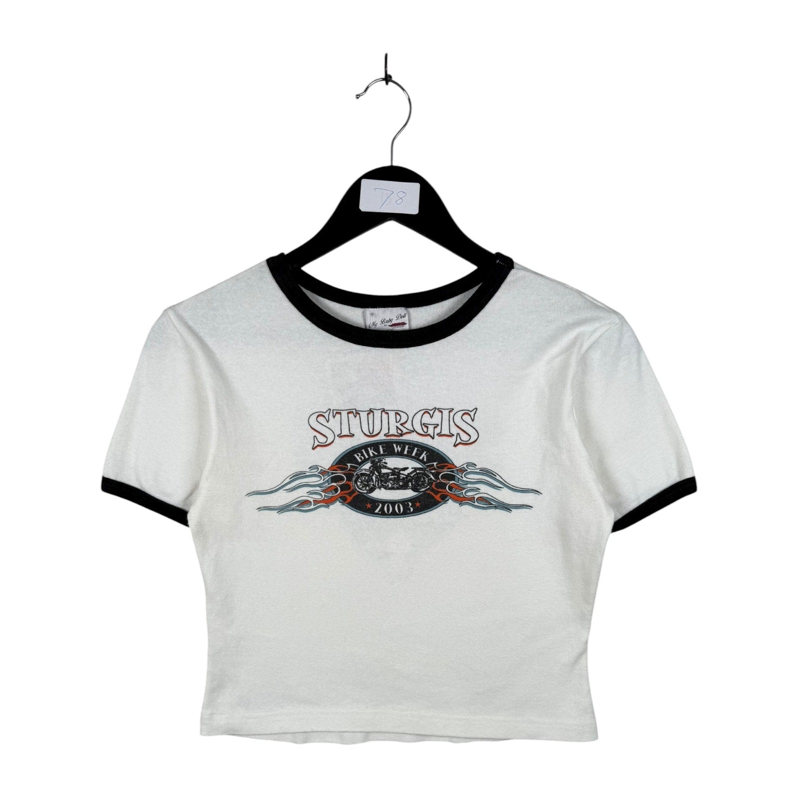 Vintage Sturgis Bike Week 2003 Ringer Women's T-Shirt