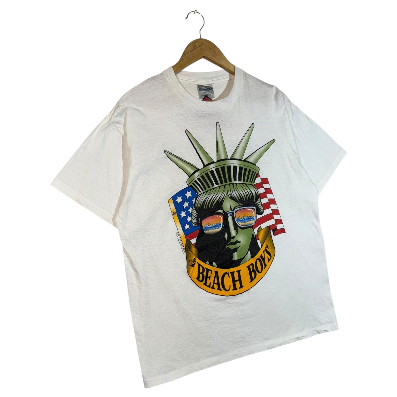 Vintage Beach Boys Statue of Liberty T-Shirt
