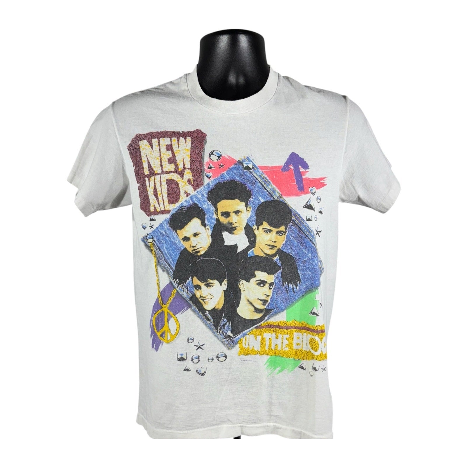 Vintage New Kids On The Block Tee 80s
