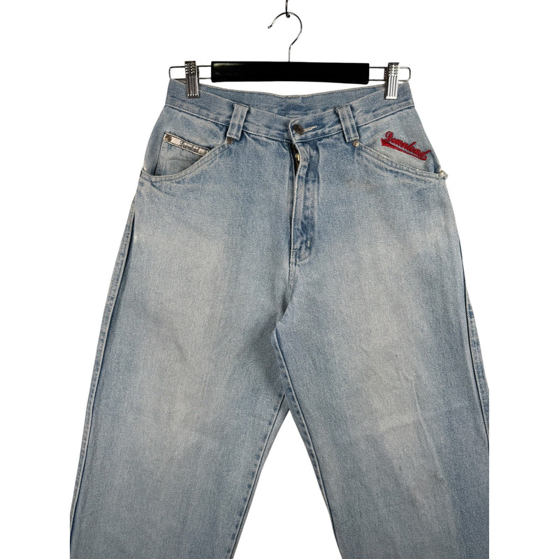 Vintage Here&There Wide Leg Denim Jeans 28