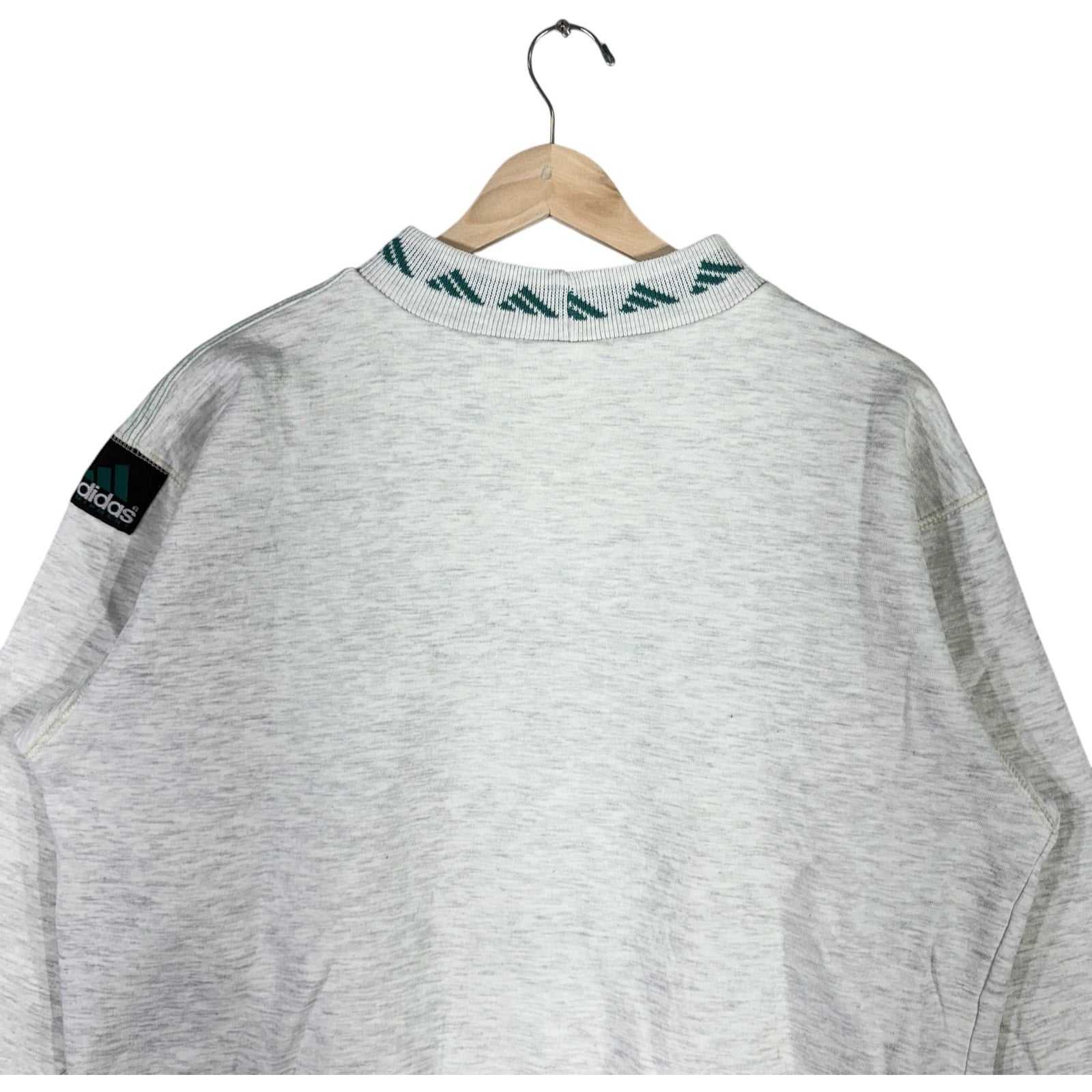 Vintage Youth Adidas Logo Crewneck