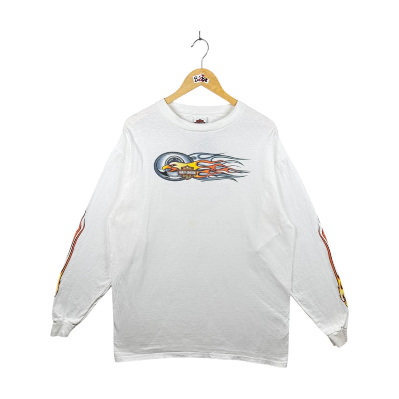 Vintage Harley Davidson Daytona Beach Long Sleeve T Shirt