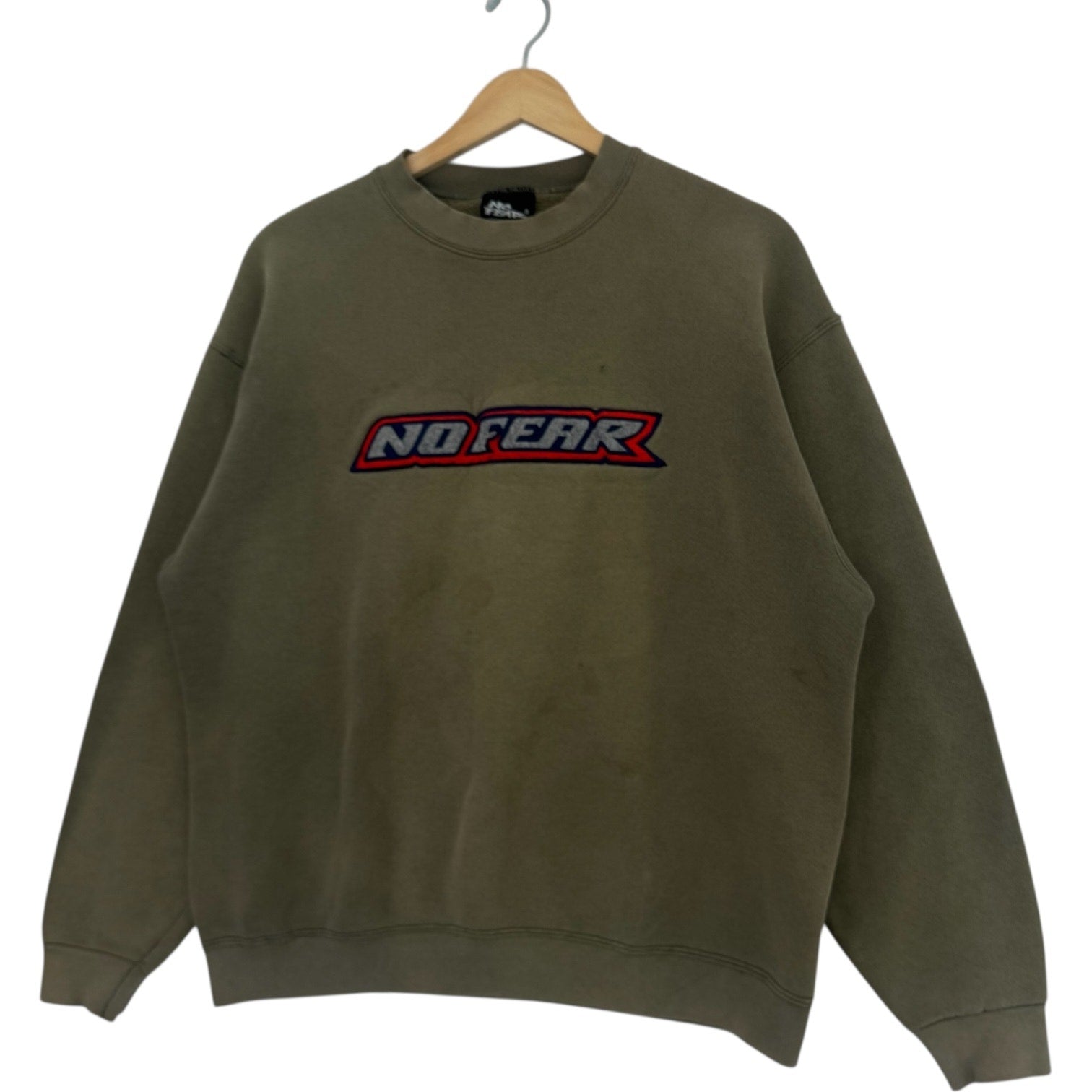 Vintage No Fear Spellout Crewneck